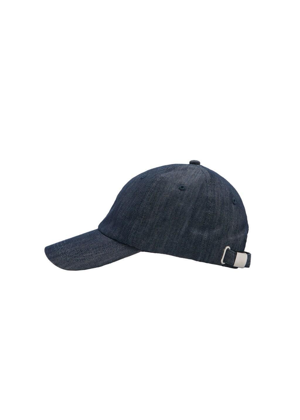 Blue Denim Cap, Medium Blue, large image number 2