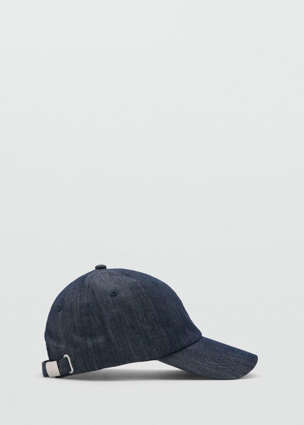 Blue Denim Cap, Medium Blue, large image number 3