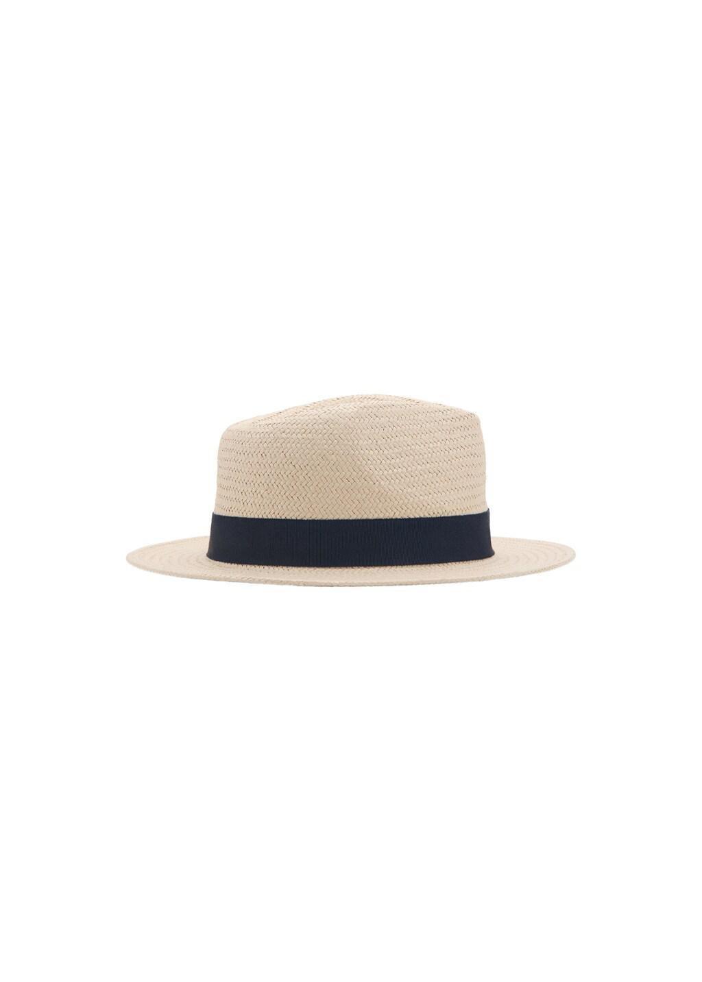 Beige Natural Fiber Bow Hat, 0201_05, large image number 2