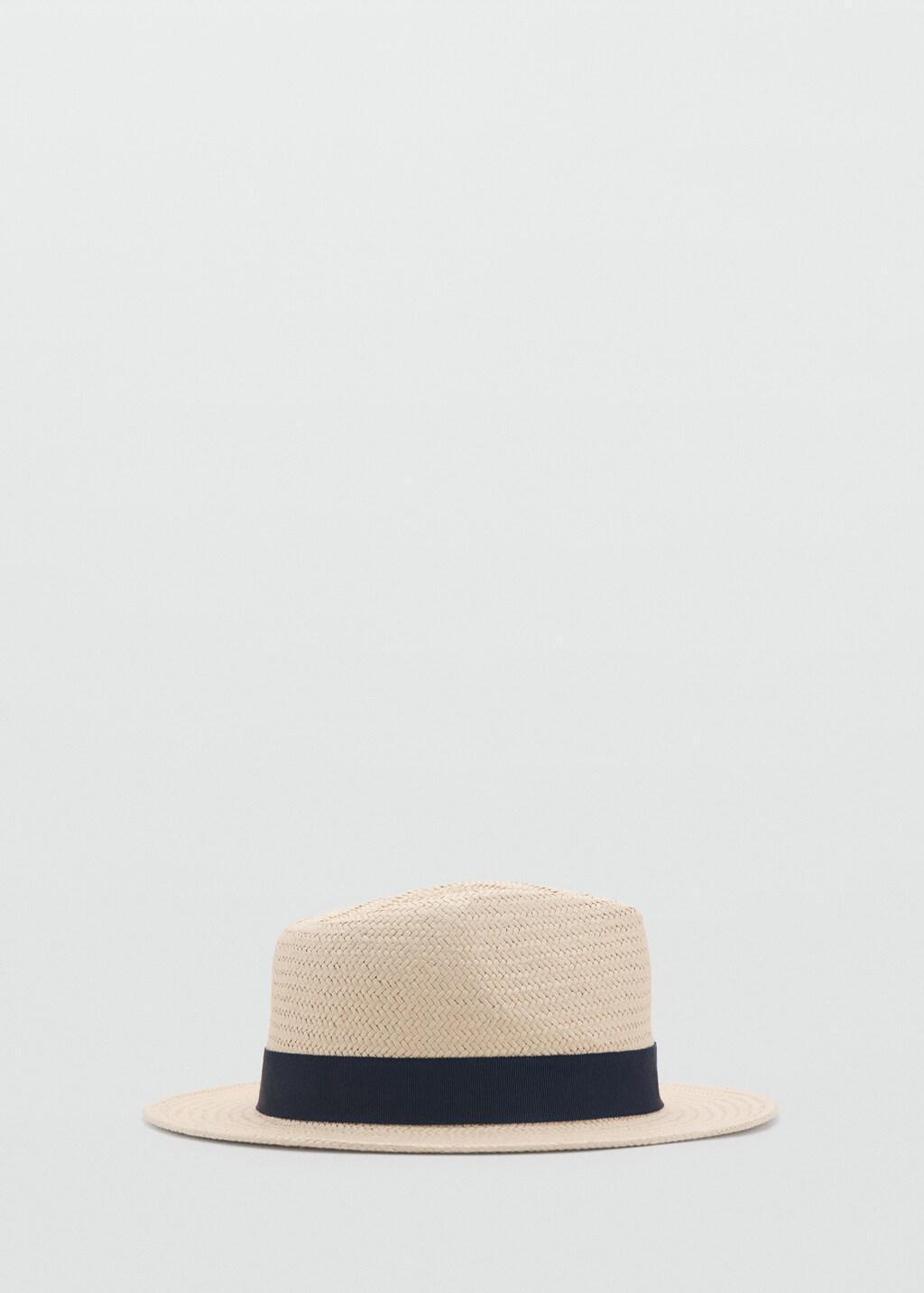 Beige Natural Fiber Bow Hat, 0201_05, large image number 3