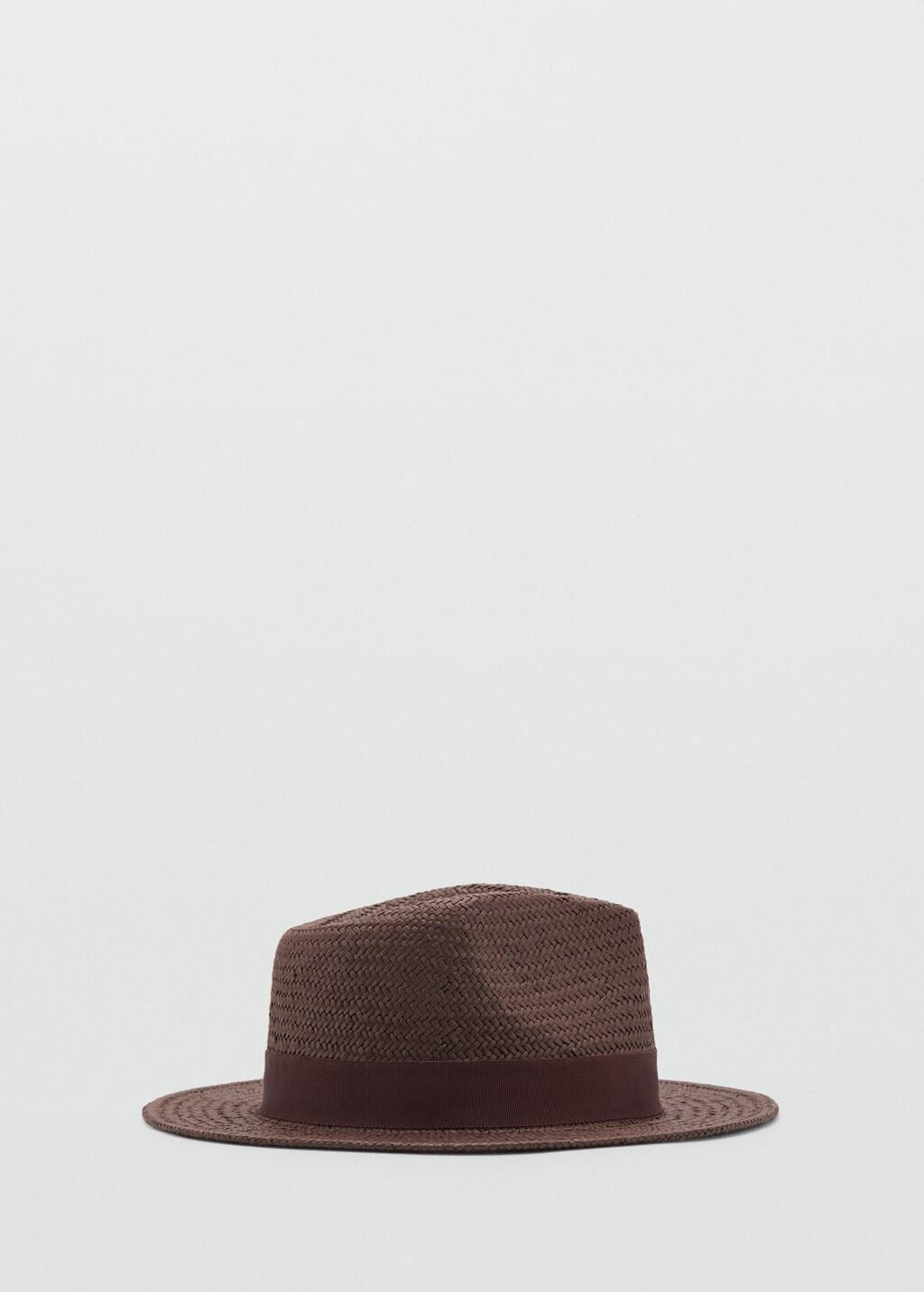 Brown Natural Fiber Bow Hat, 0201_32, large image number 3