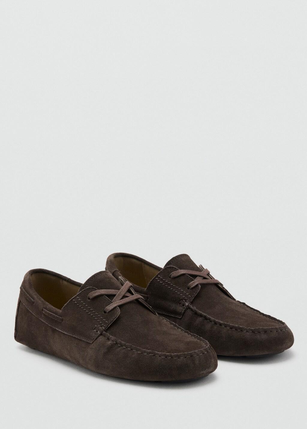 Brown Driver Shoe With Laces, 0201_30, medium