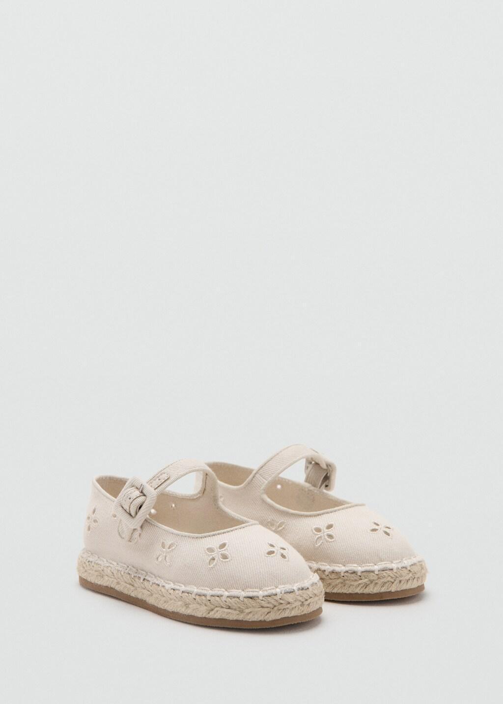 Brown Lt Pastel Espadrille Sandal, Baby Girl, 0201_07, large image number 0