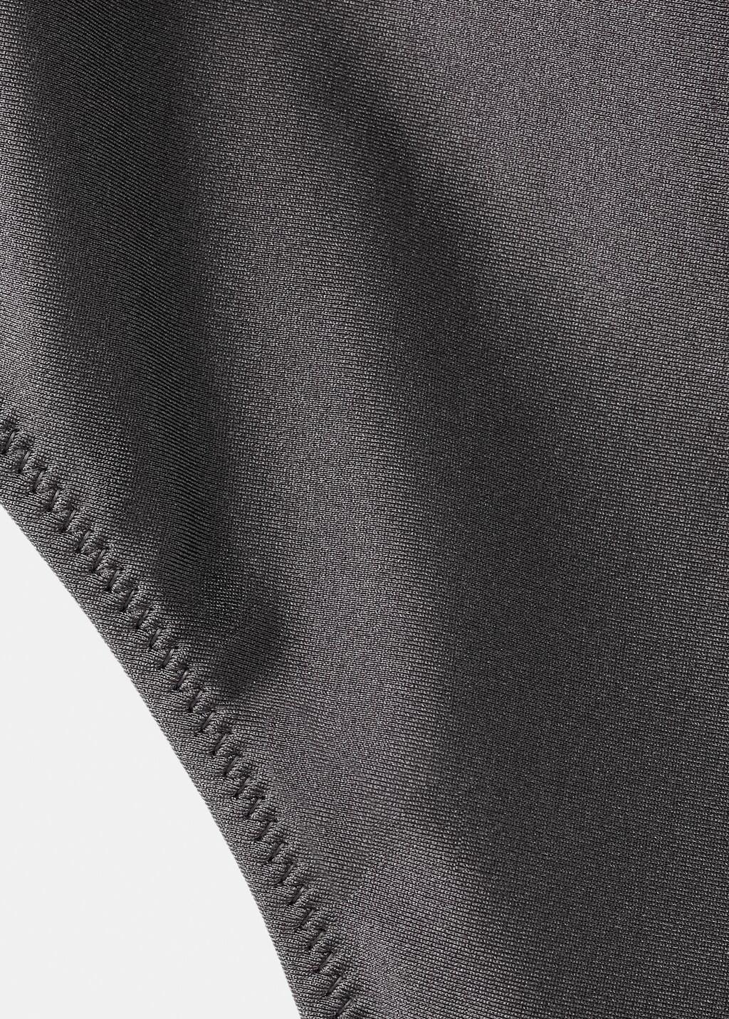 Grey Asymmetric Swimsuit, Grey, large image number 5