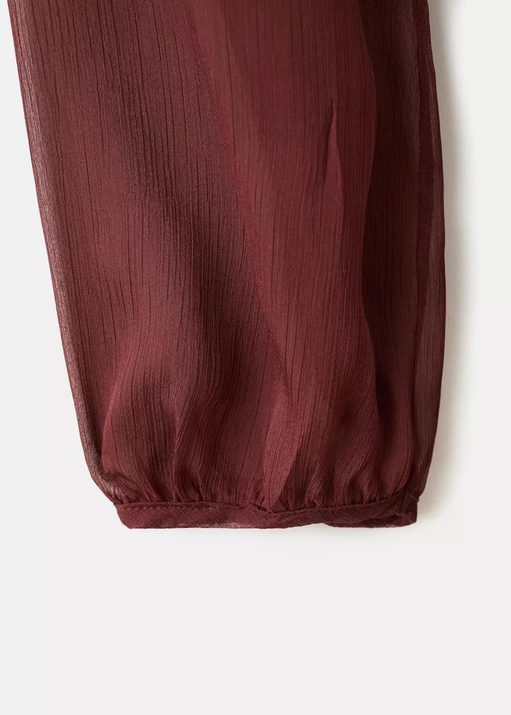Brown Ruffles Flowy Dress, Brown, large image number 4
