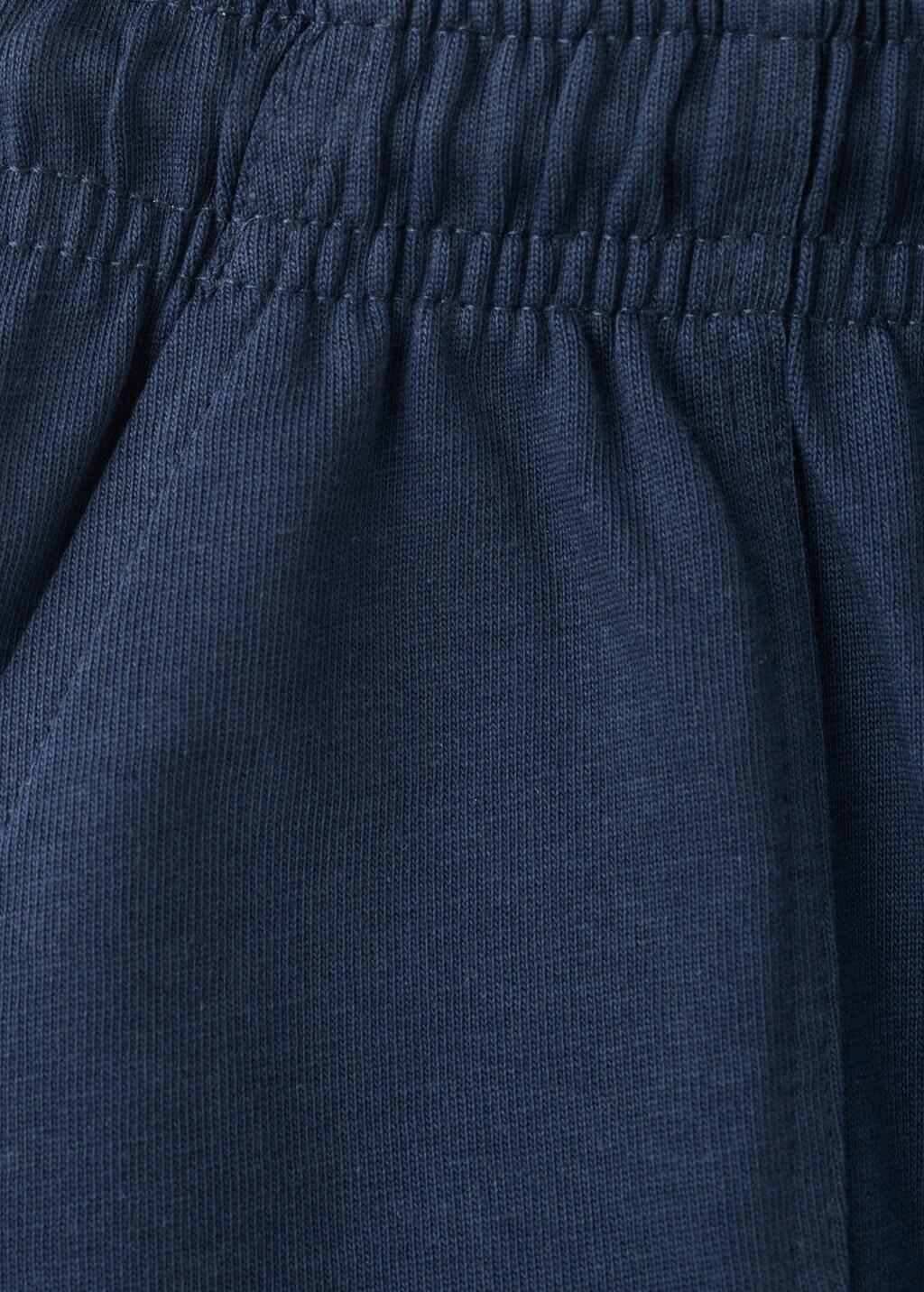 Navy Sport Bermuda Shorts, Baby Boy, Navy, large image number 3