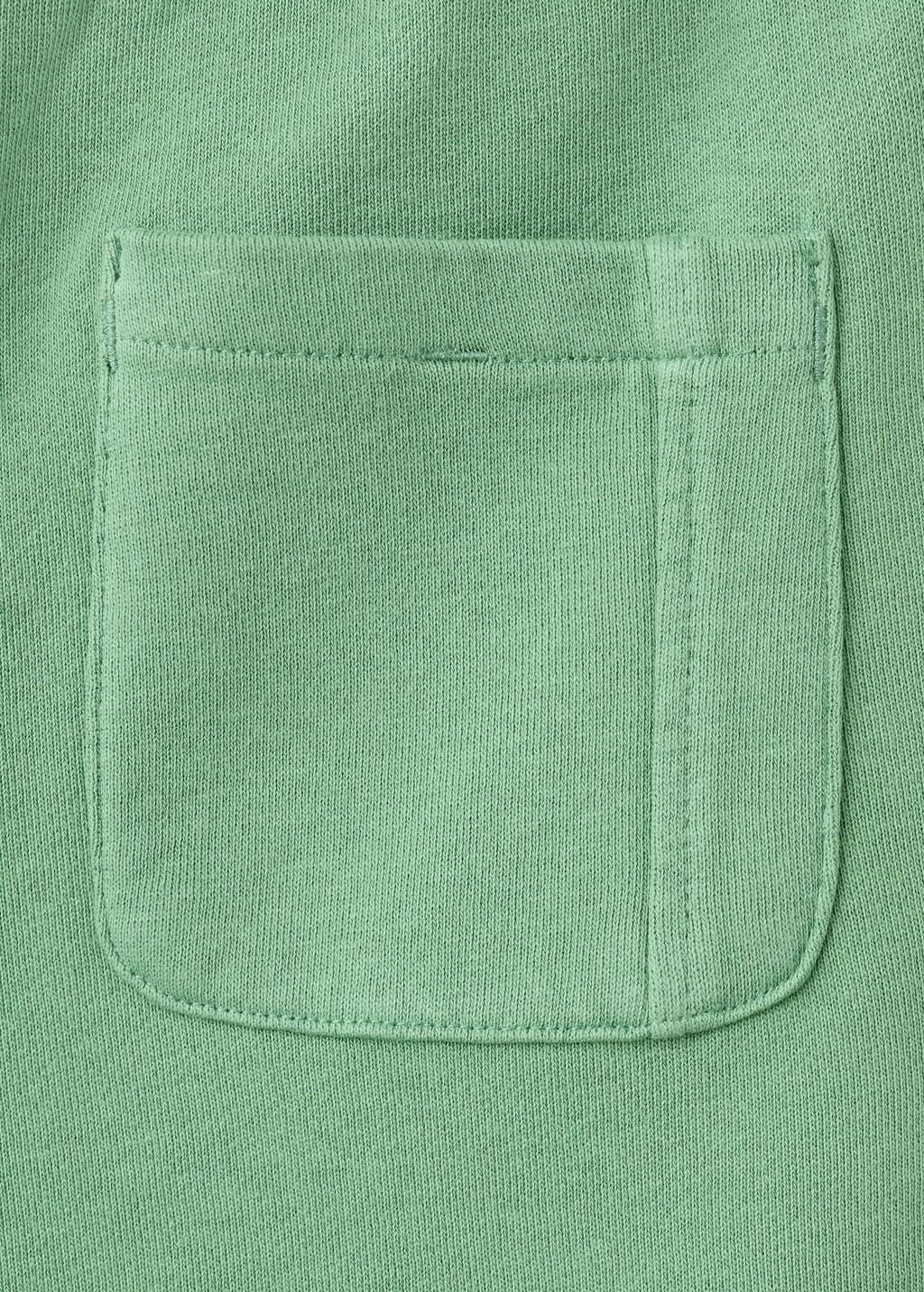 Green Sport Bermuda Shorts, Kids Boy, Green, large image number 2