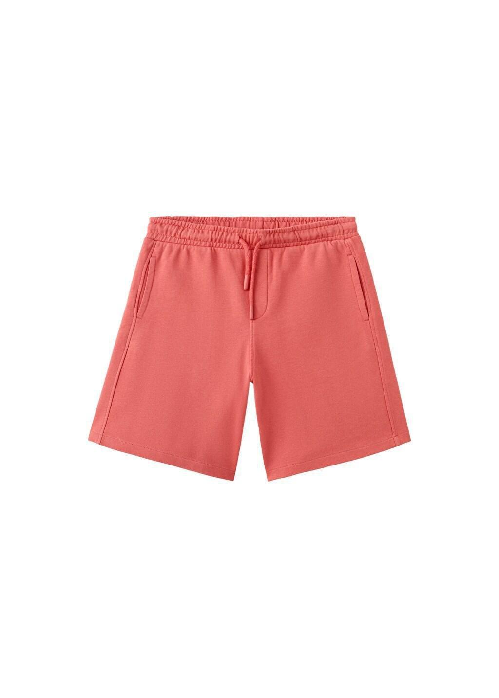 Red Sport Bermuda Shorts, Kids Boy, 0201_87, large image number 4