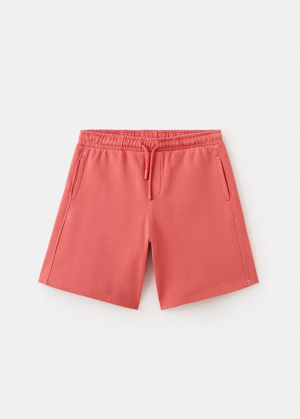 Red Sport Bermuda Shorts, Kids Boy, 0201_87, large image number 5