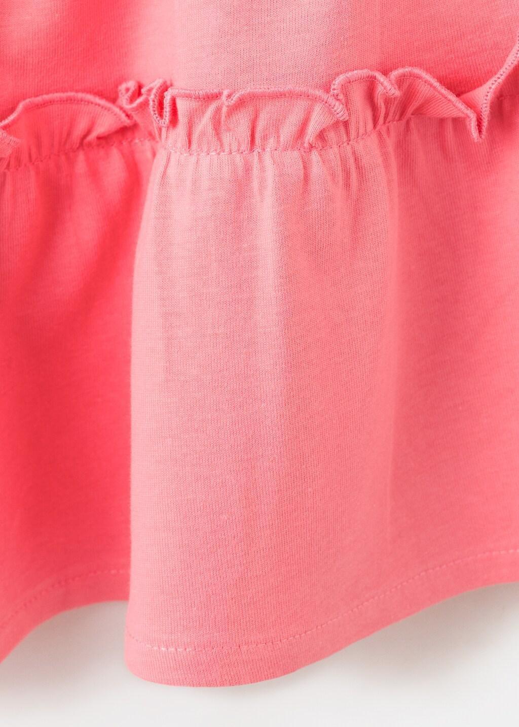 Red Ruffled Short Skirt, Kids Girl, 0201_87, large image number 2