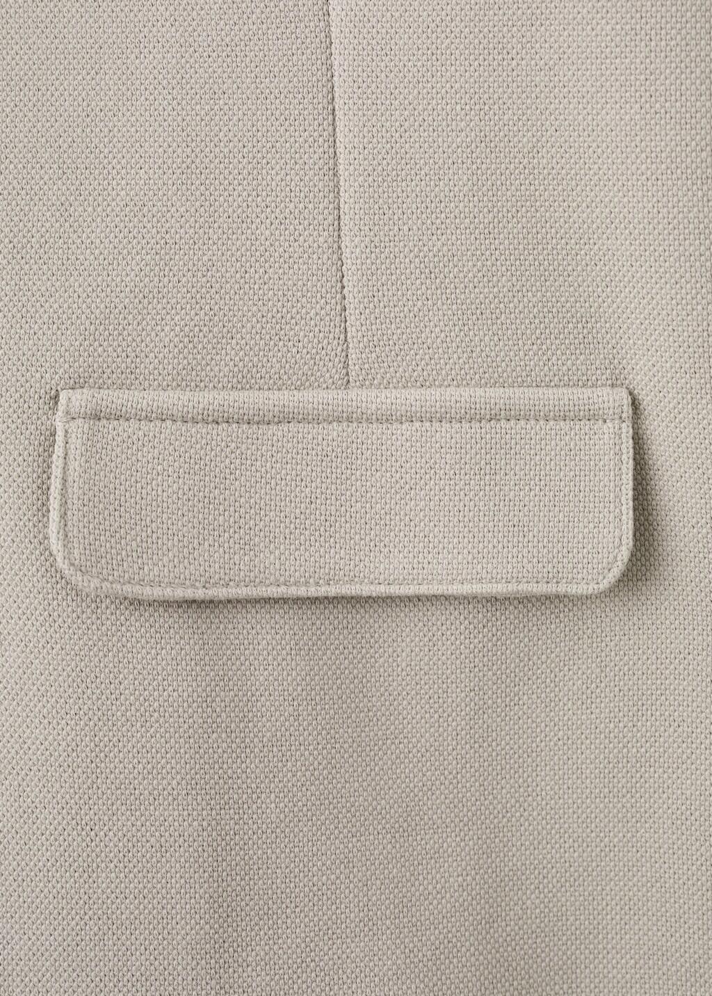 Brown Lt Pastel Cotton-Blend Piqu&atilde;&copy; Blazer, Kids Boy, Light Pastel Brown, medium