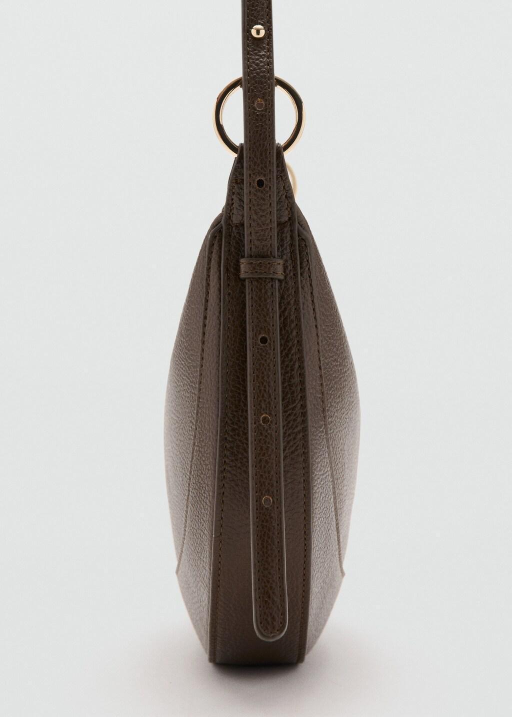 Khaki Oval Shoulder Bag, 0201_37, large image number 2