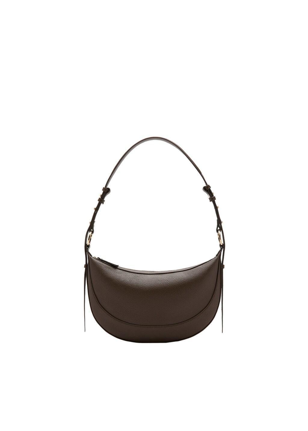 Khaki Oval Shoulder Bag, 0201_37, large image number 4