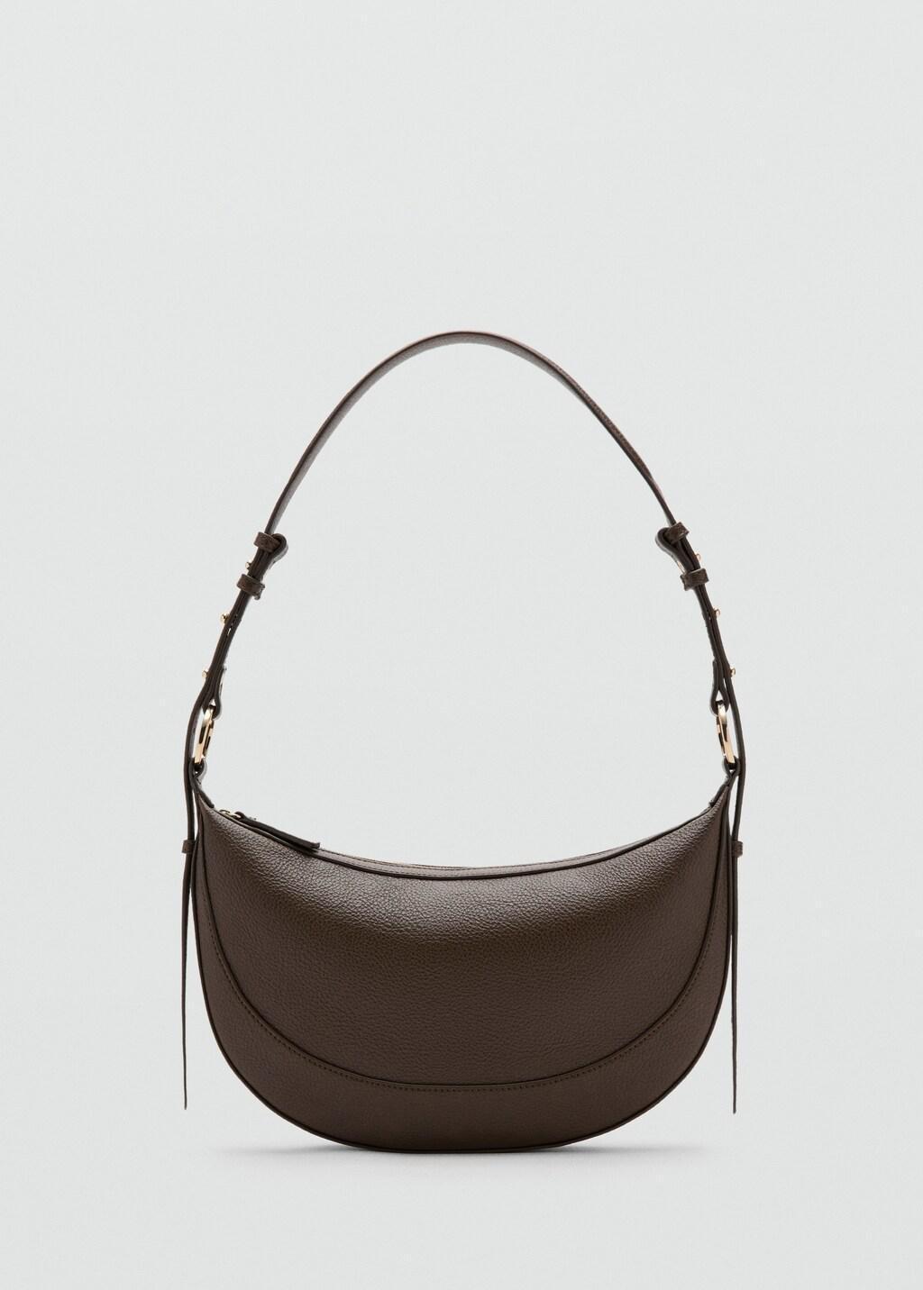 Khaki Oval Shoulder Bag, 0201_37, large image number 5