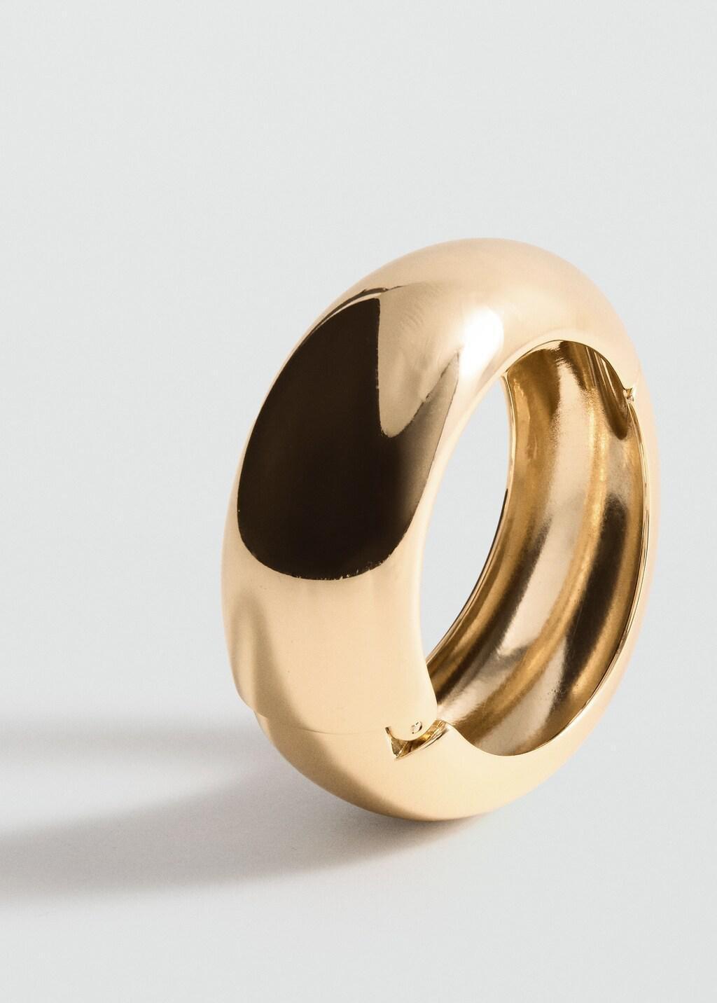 Gold Rigid Volume Bracelet, 0201_OR, large image number 0