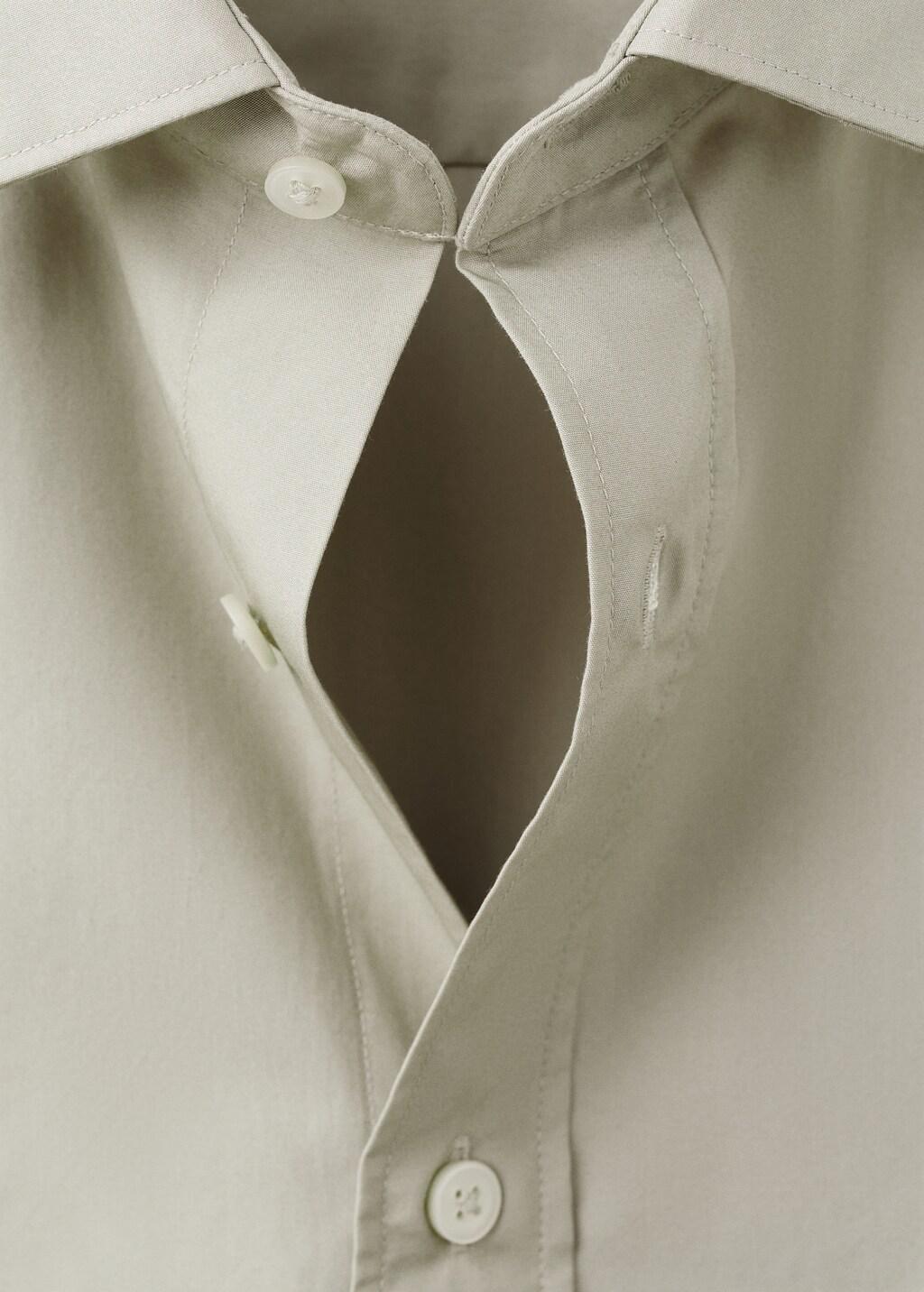 Brown Regular-Fit 100% Cotton Shirt, Light Pastel Brown, large image number 1