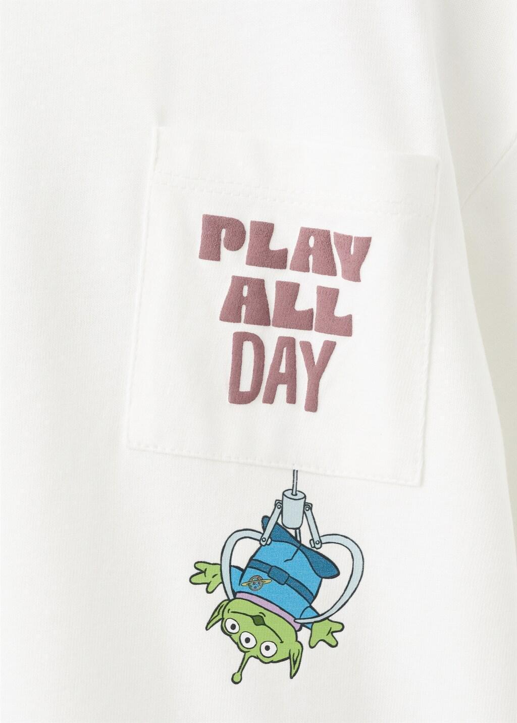 White Toy Story T-Shirt, Baby Boys, Natural White, medium