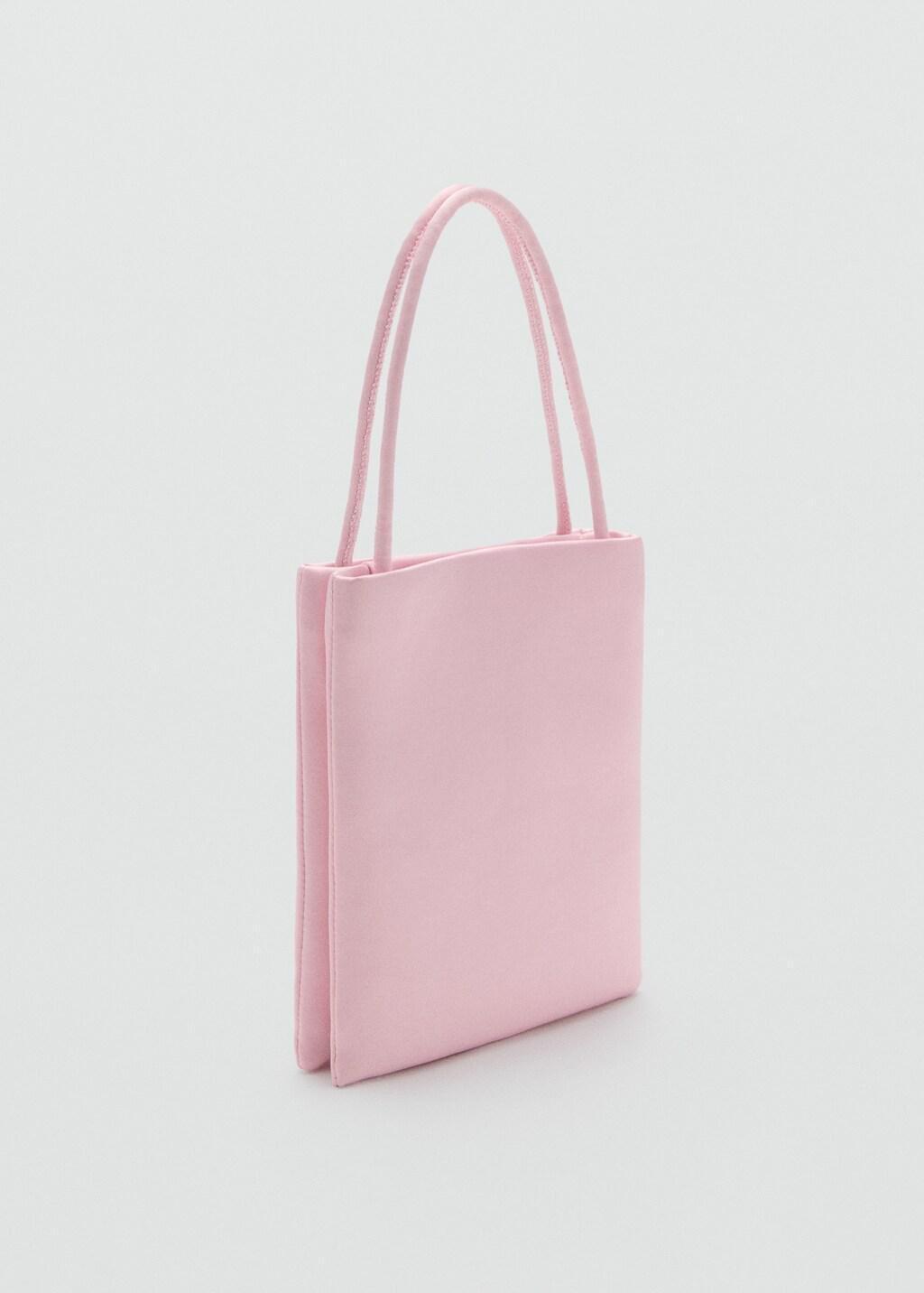 Pink Lt Pastel Mini Shopper Bag, Light-Pastel Pink, medium