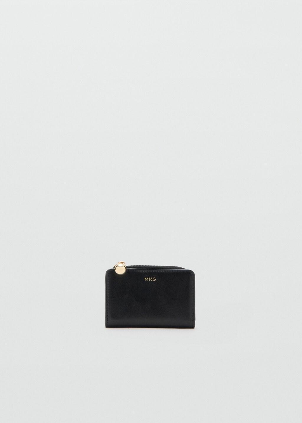 Black Mini-Bead Small Purse, 0201_99, large image number 3