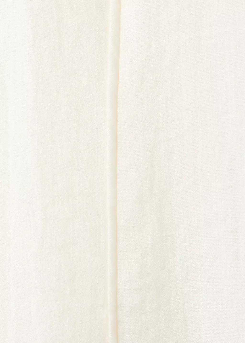 Beige A-Line Dress With Godets, Light Beige, large image number 5