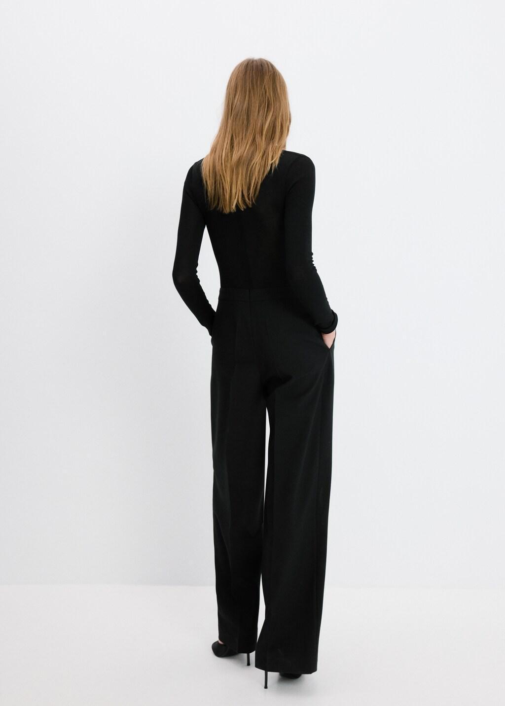 Black Jumpsuit-Style Coordinated Outfit, 0201_99, medium