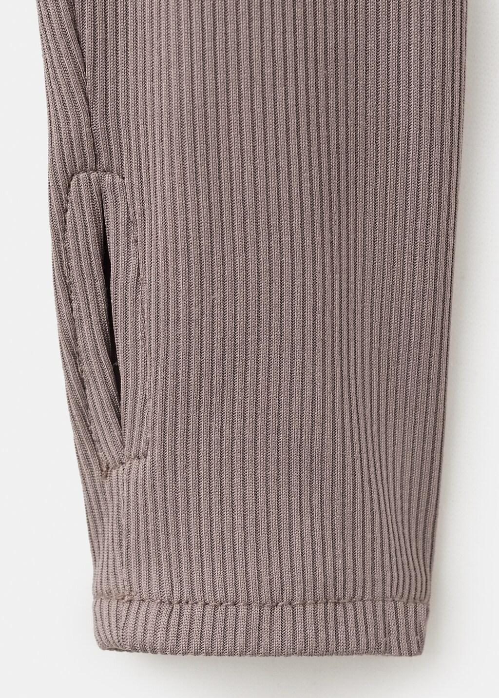 Brown Lt Pastel V-Neck Bodysuit, Light Pastel Brown, large image number 4