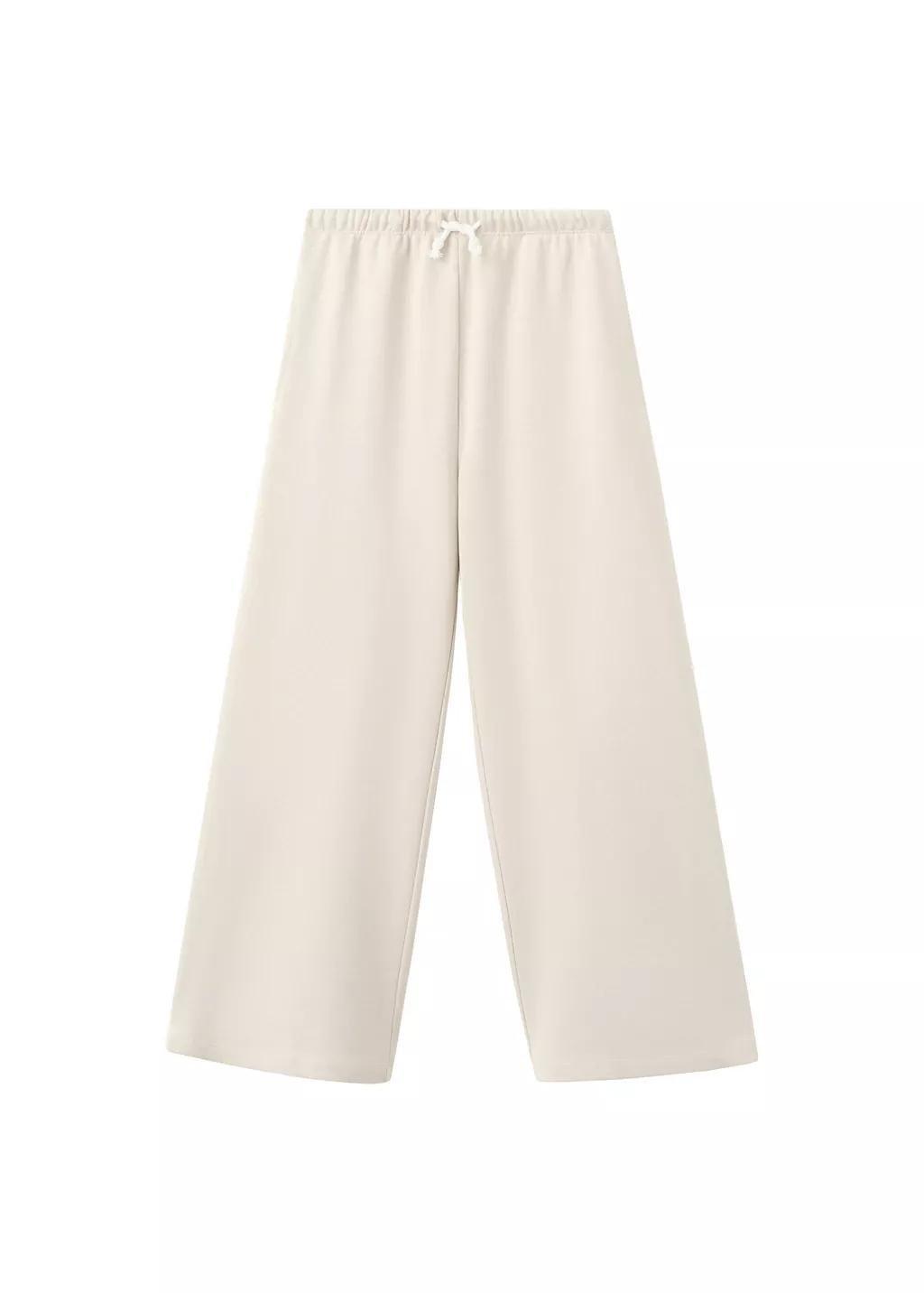 Beige Cord Cotton Jogger, Kids Girls, Light Beige, large image number 4