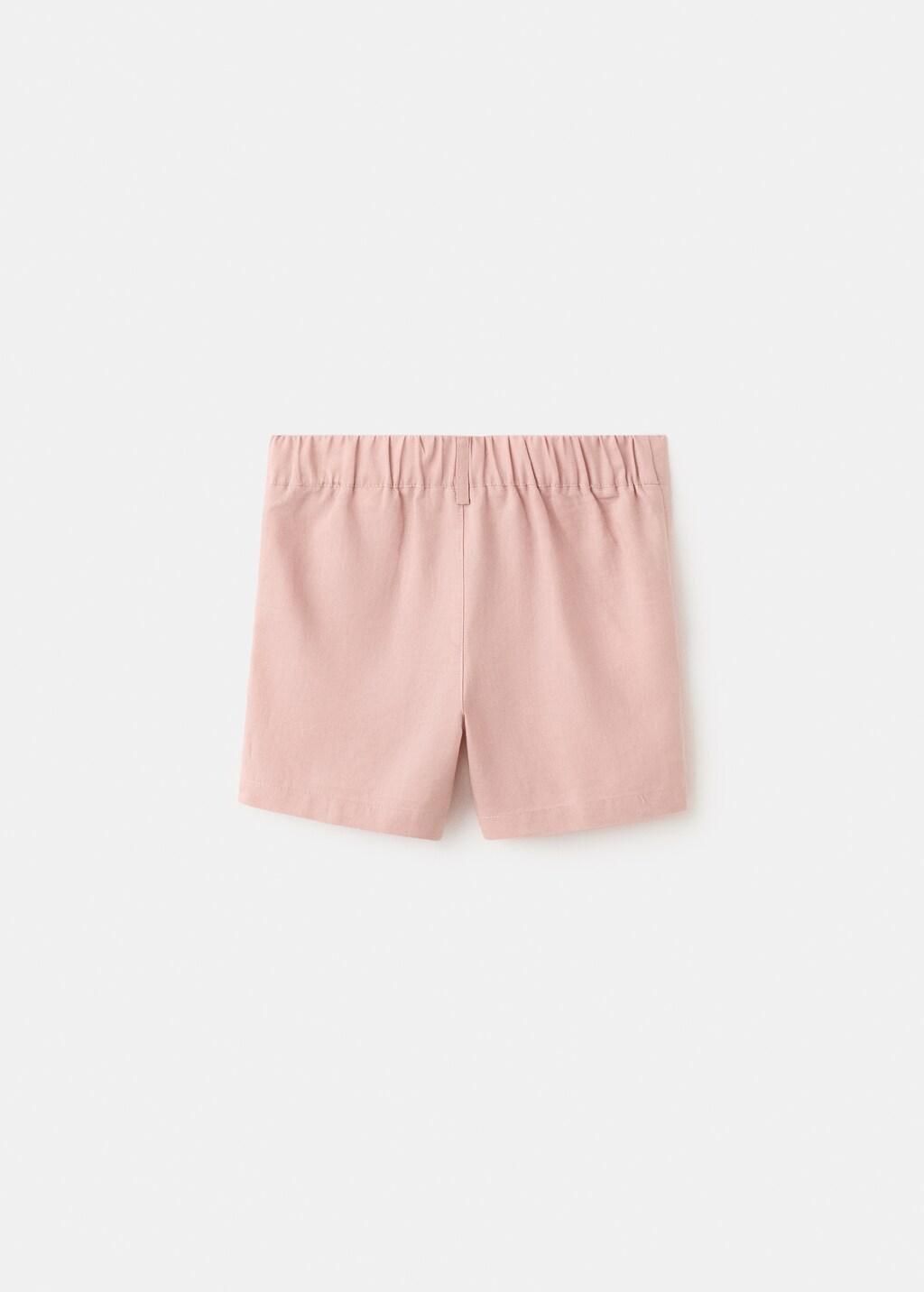 Pink Lt Pastellinen-Blend Bermuda Shorts, Baby Boy, Light-Pastel Pink, large image number 1