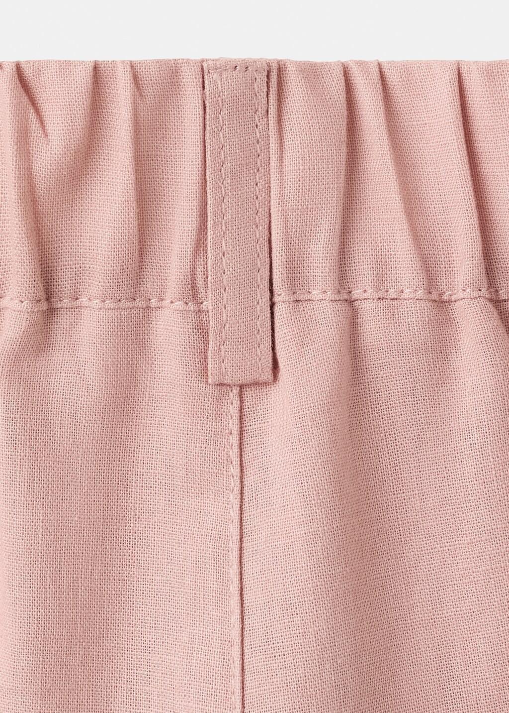 Pink Lt Pastellinen-Blend Bermuda Shorts, Baby Boy, Light-Pastel Pink, large image number 2