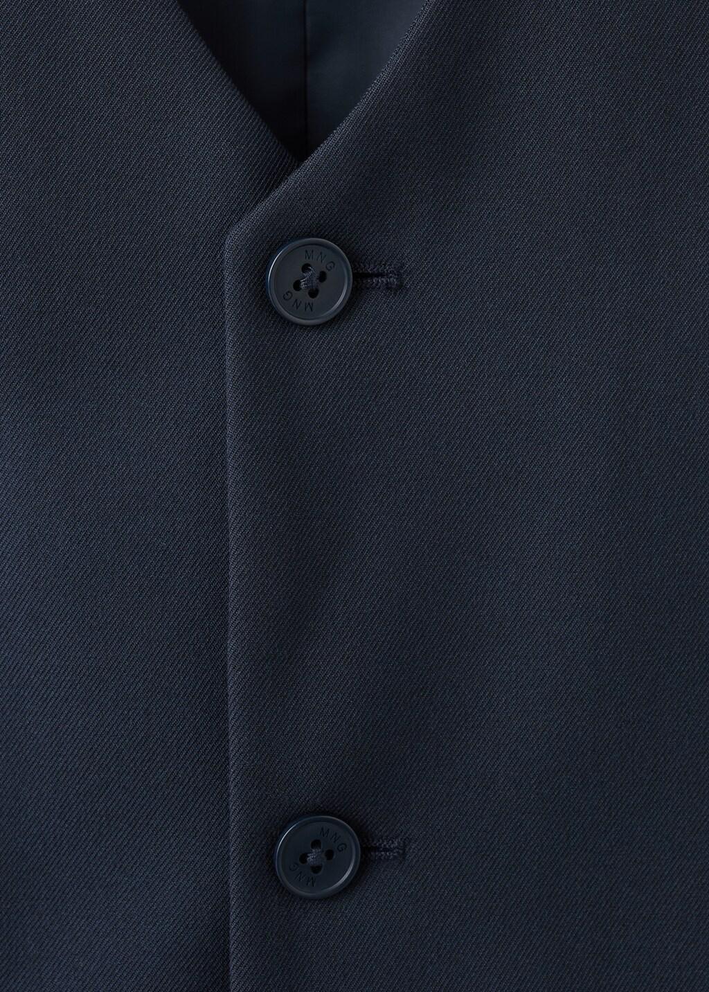 NAVY Slim-fit suit waistcoat, Kids Boy, Navy, large image number 0