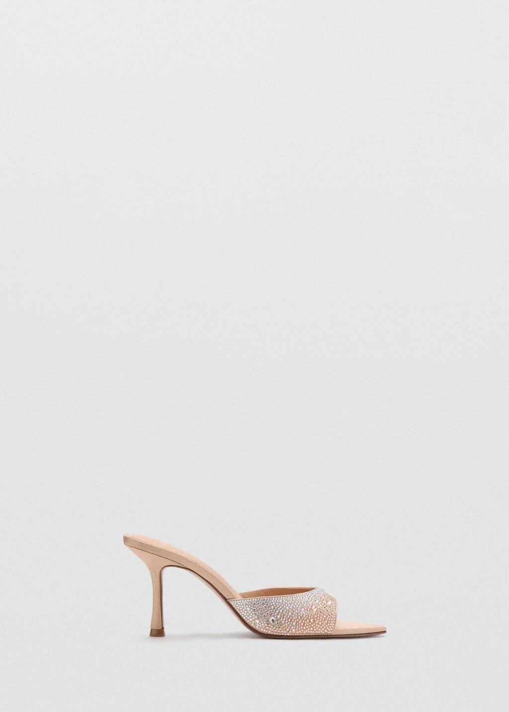 Pink Lt Pastel Glitter High-Heeled Sandals, Light-Pastel Pink, large image number 3