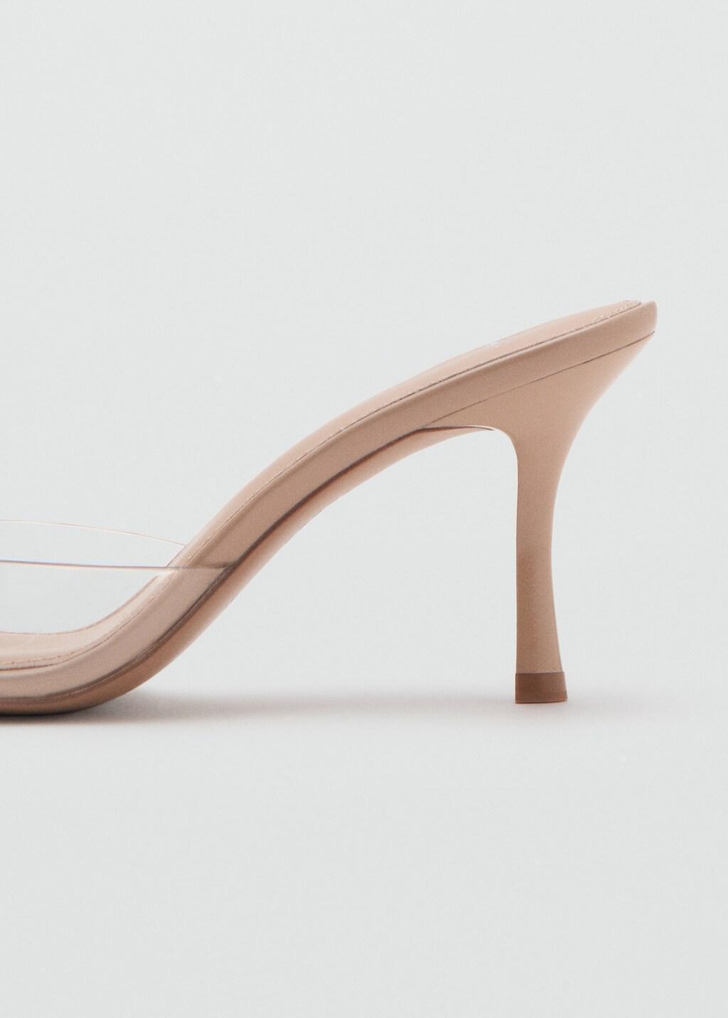 Pink Lt Pastel Pointed Heel Sandals, Light-Pastel Pink, large image number 1