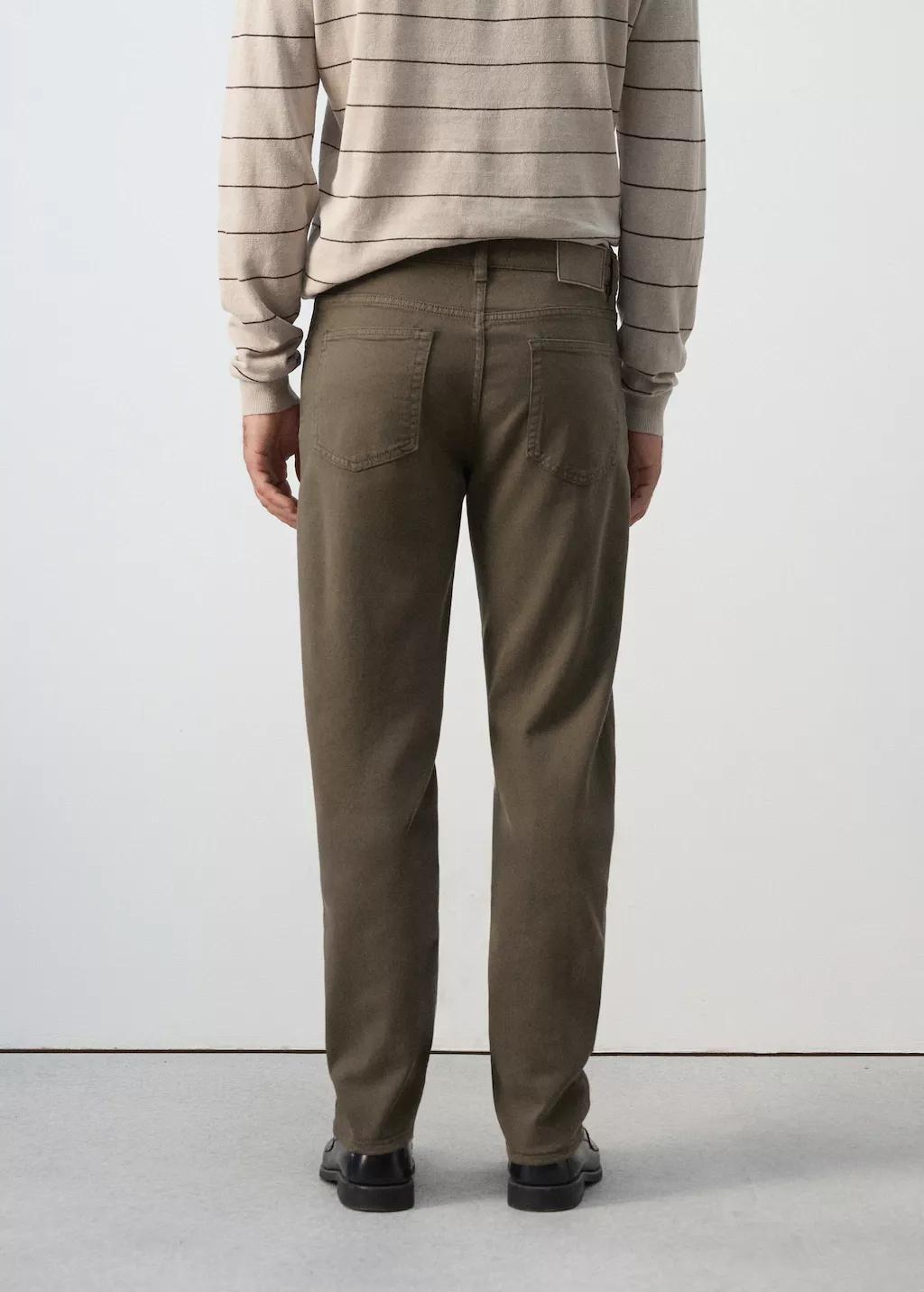 Khaki Slim Fit Ultra Soft Touch Patrick Jeans, 0201_37, large image number 2