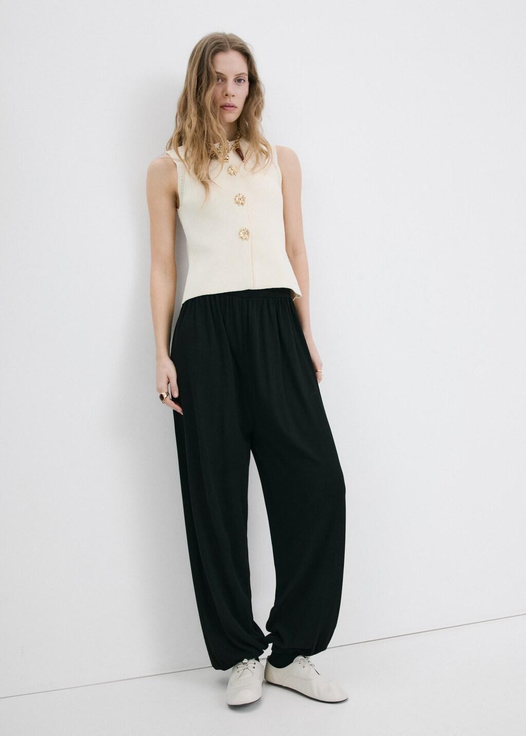 Ecru Waistcoat Frida, Light Beige, medium