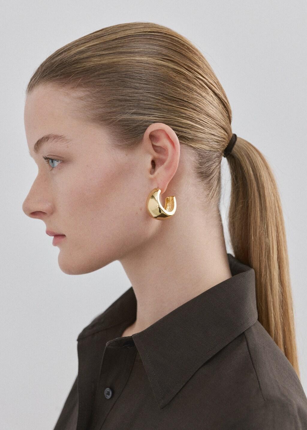 Brown Lyocell Shirt Jumpsuit, Brown, large image number 4