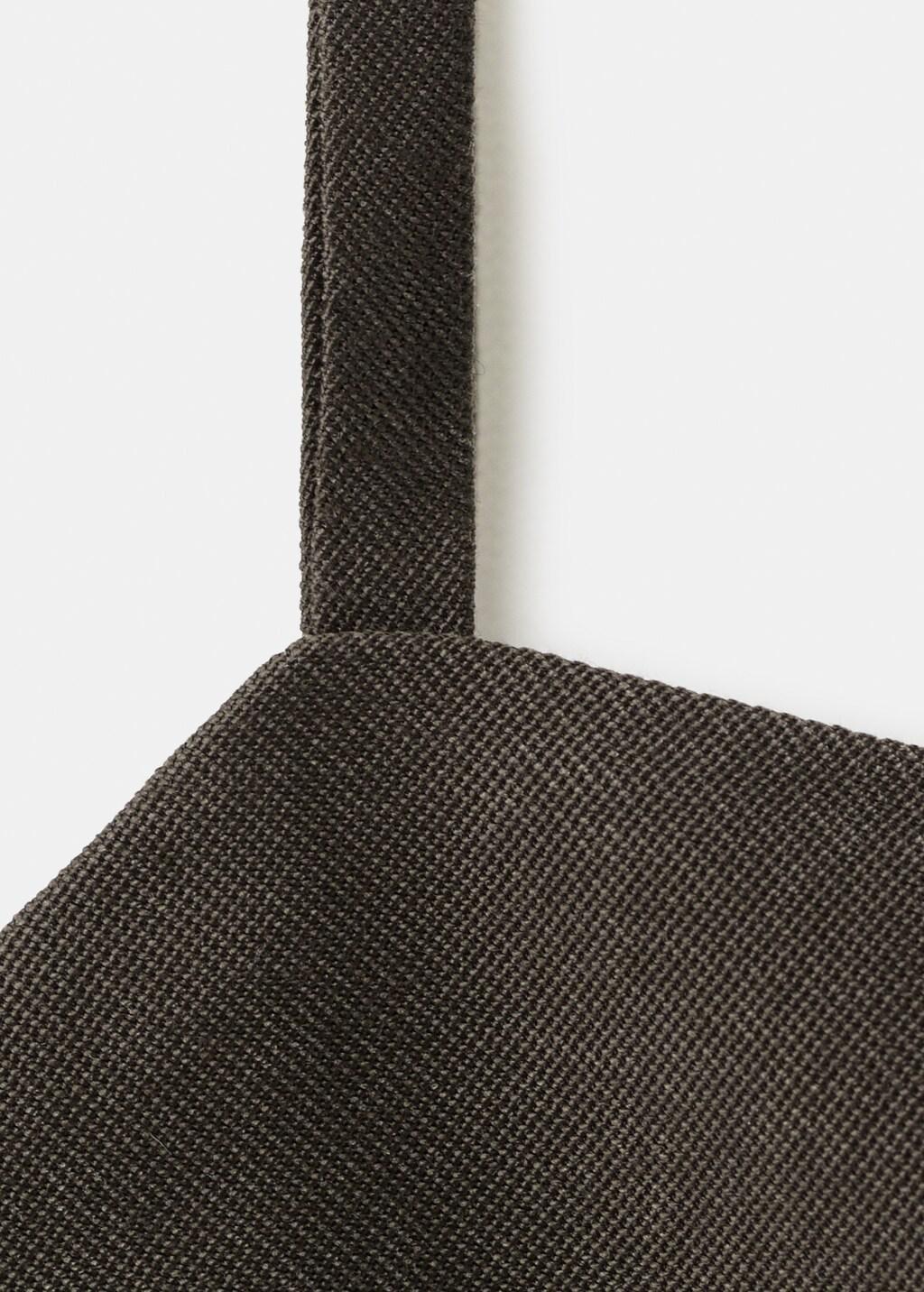 Brown Lyocell Suit Waistcoat, Dark Brown, large image number 4