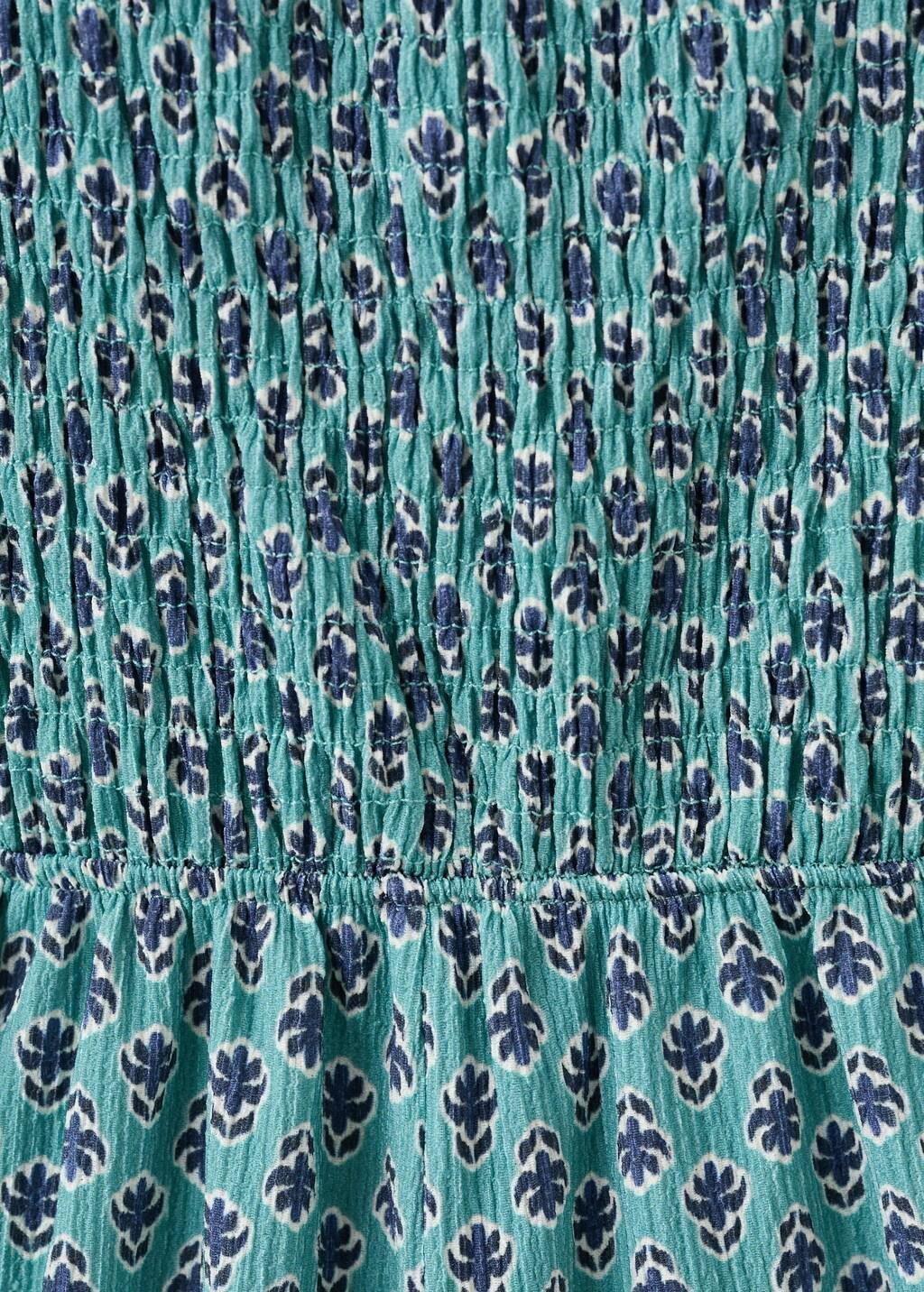 Green Long Printed Jumpsuit, Kids Girls, 0201_45, large image number 1