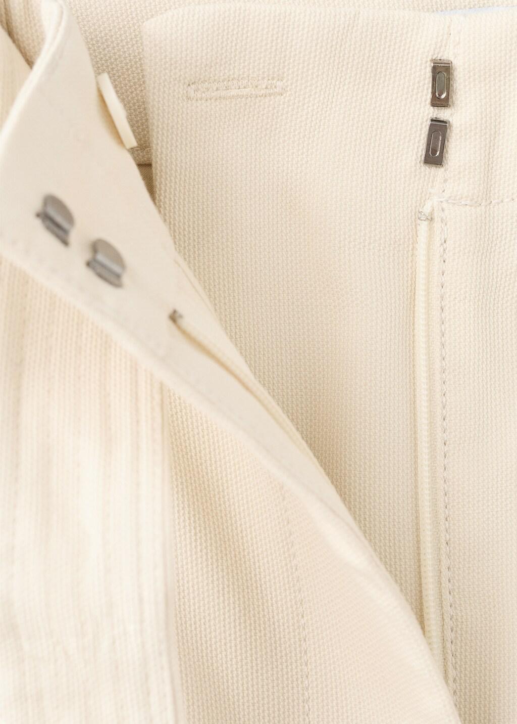 Beige Belt Cargo Trousers, Light Beige, large image number 1