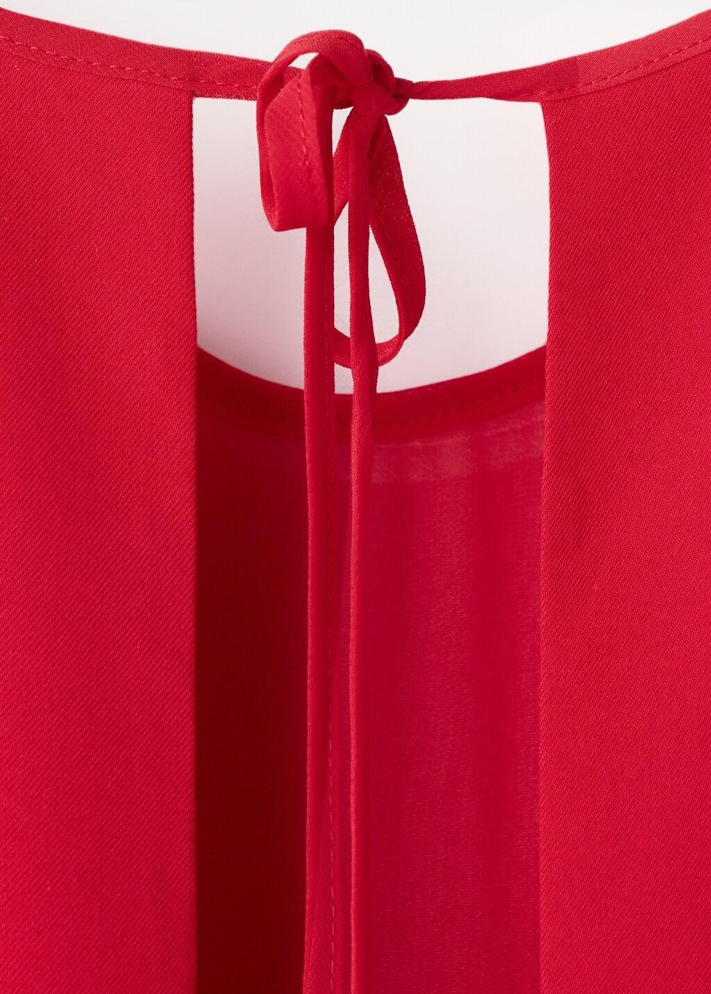 Red Open Back Halter Jumpsuit, Red, large image number 1
