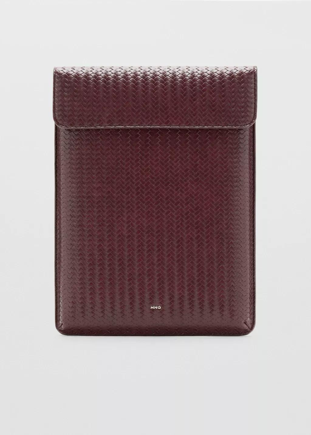 Red Braided Laptop Sleeve, 0201_78, large image number 3