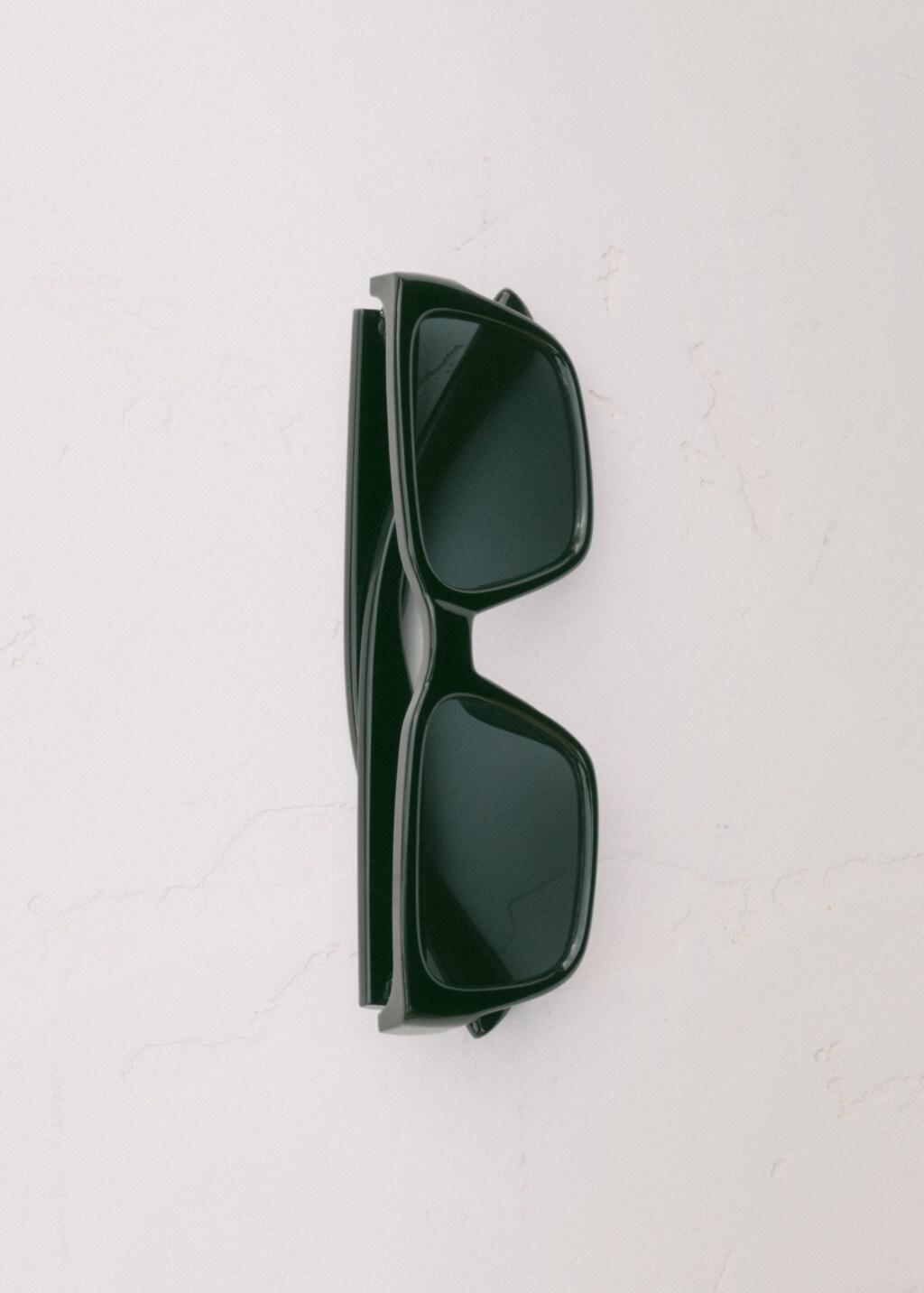 Black Rectangular-Frame Sunglasses, 0201_99, large image number 0