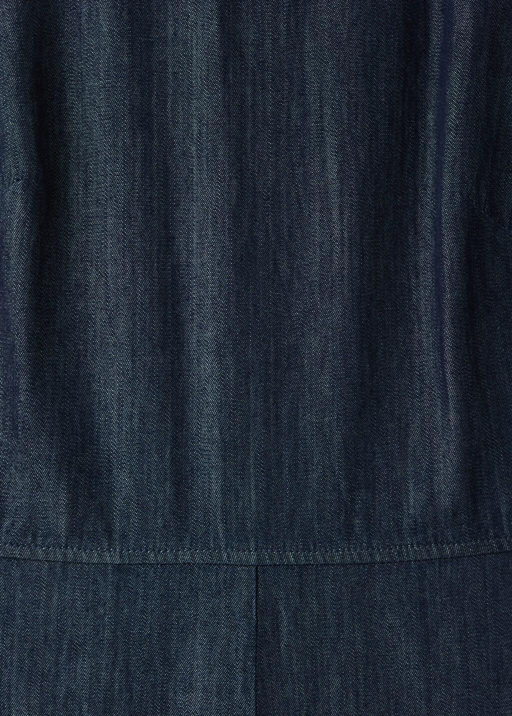 Blue Denim Halter-Neck Jumpsuit, 0201_TS, large image number 1