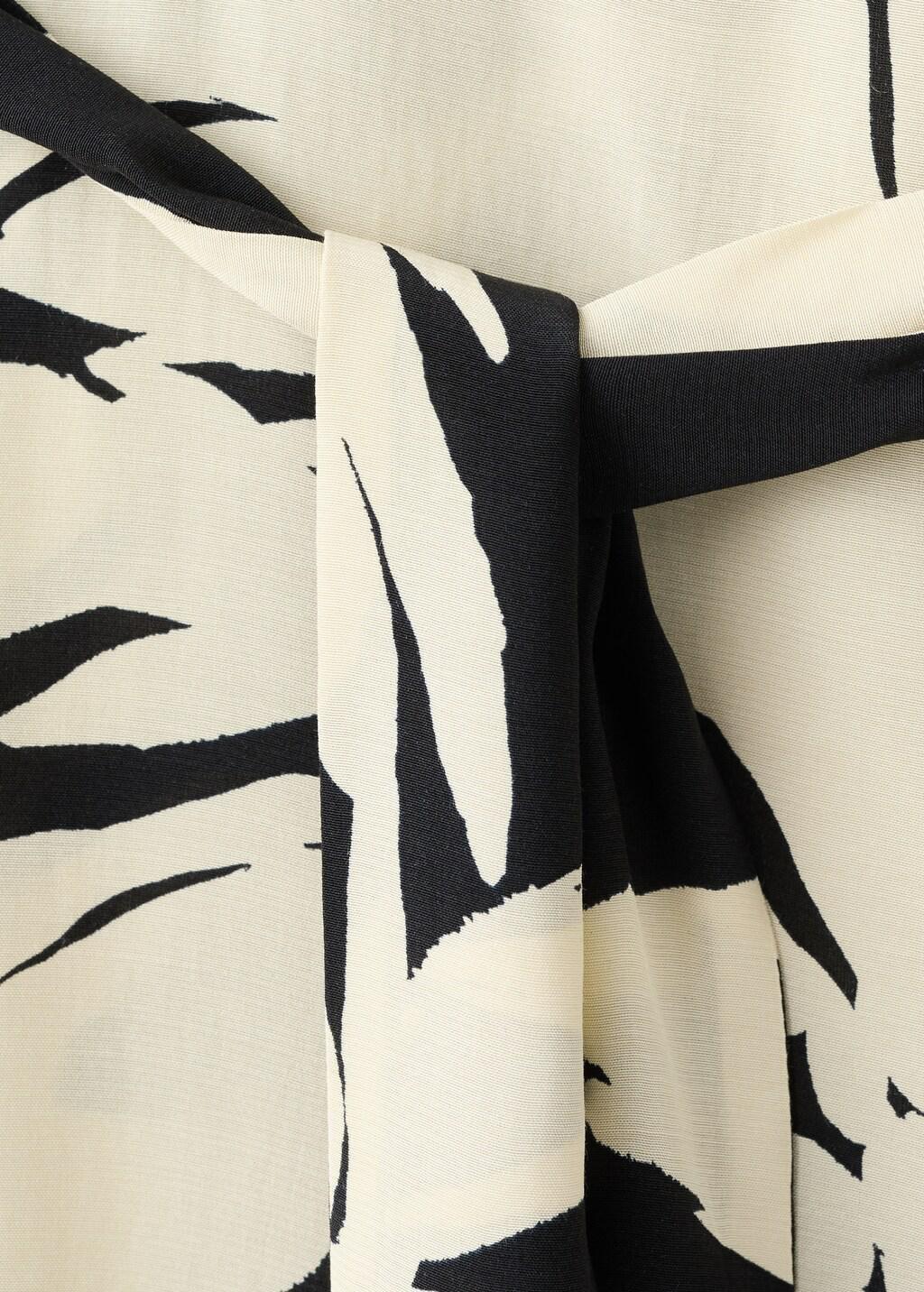 Beige Asymmetrical Flared-Sleeve Jumpsuit, 0201_05, large image number 1