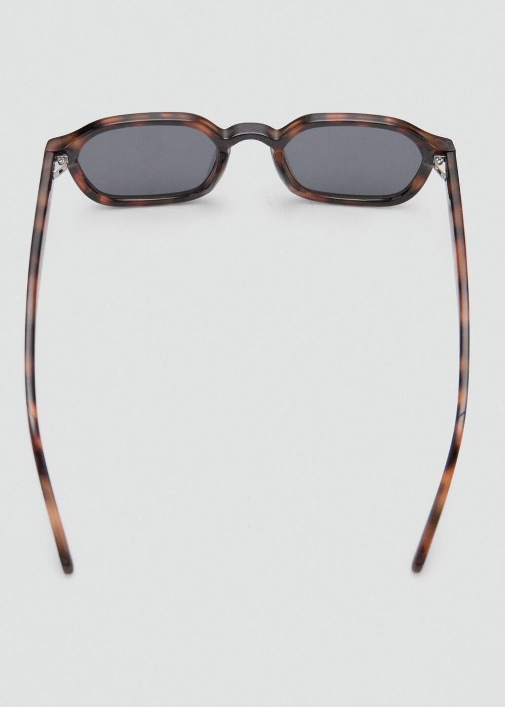 Brown Two-Tone Sunglasses, Brown, large image number 1