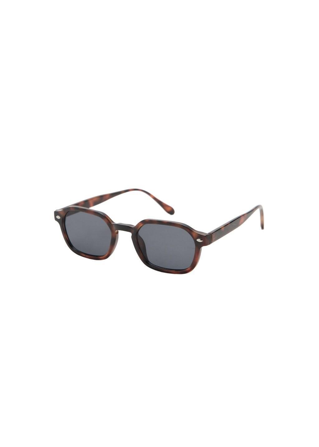 Brown Two-Tone Sunglasses, Brown, large image number 3