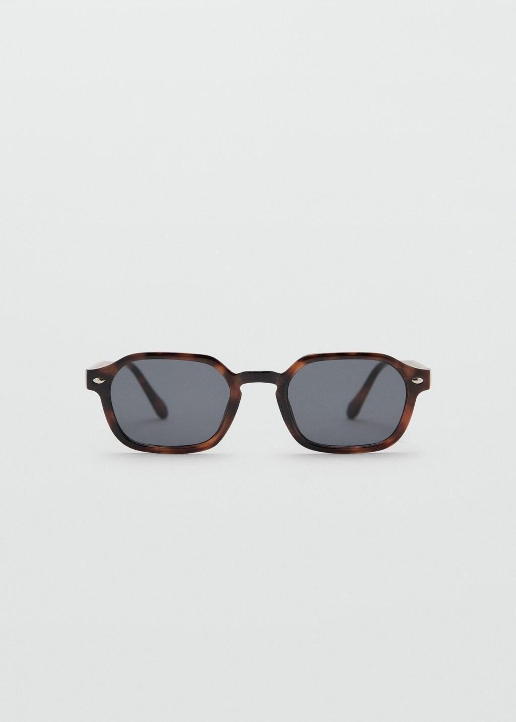Brown Two-Tone Sunglasses, Brown, large image number 4