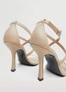 Mango - light beige Strappy heeled sandals