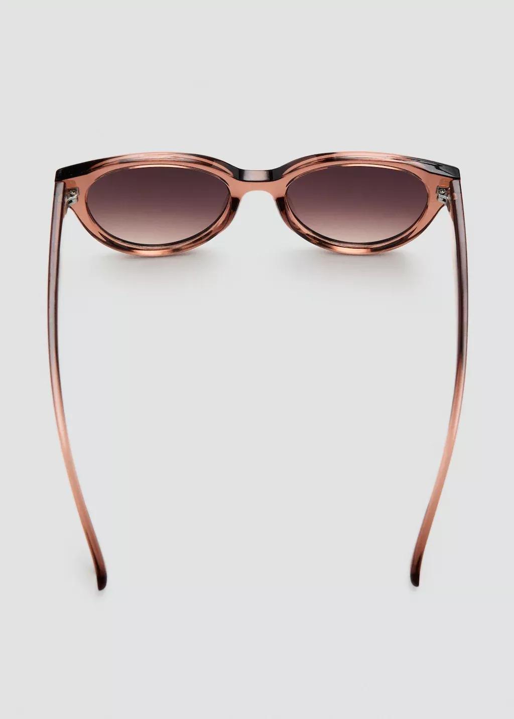 Orange Lt Pastel Cat-Eye Sunglasses, Light-Pastel Orange, large image number 1