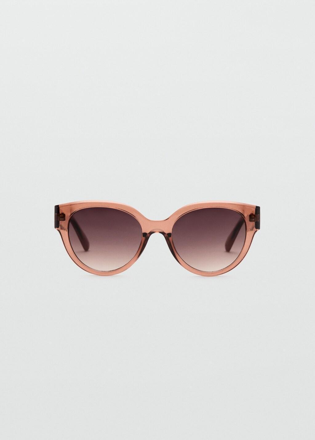 Orange Lt Pastel Cat-Eye Sunglasses, Light-Pastel Orange, large image number 3