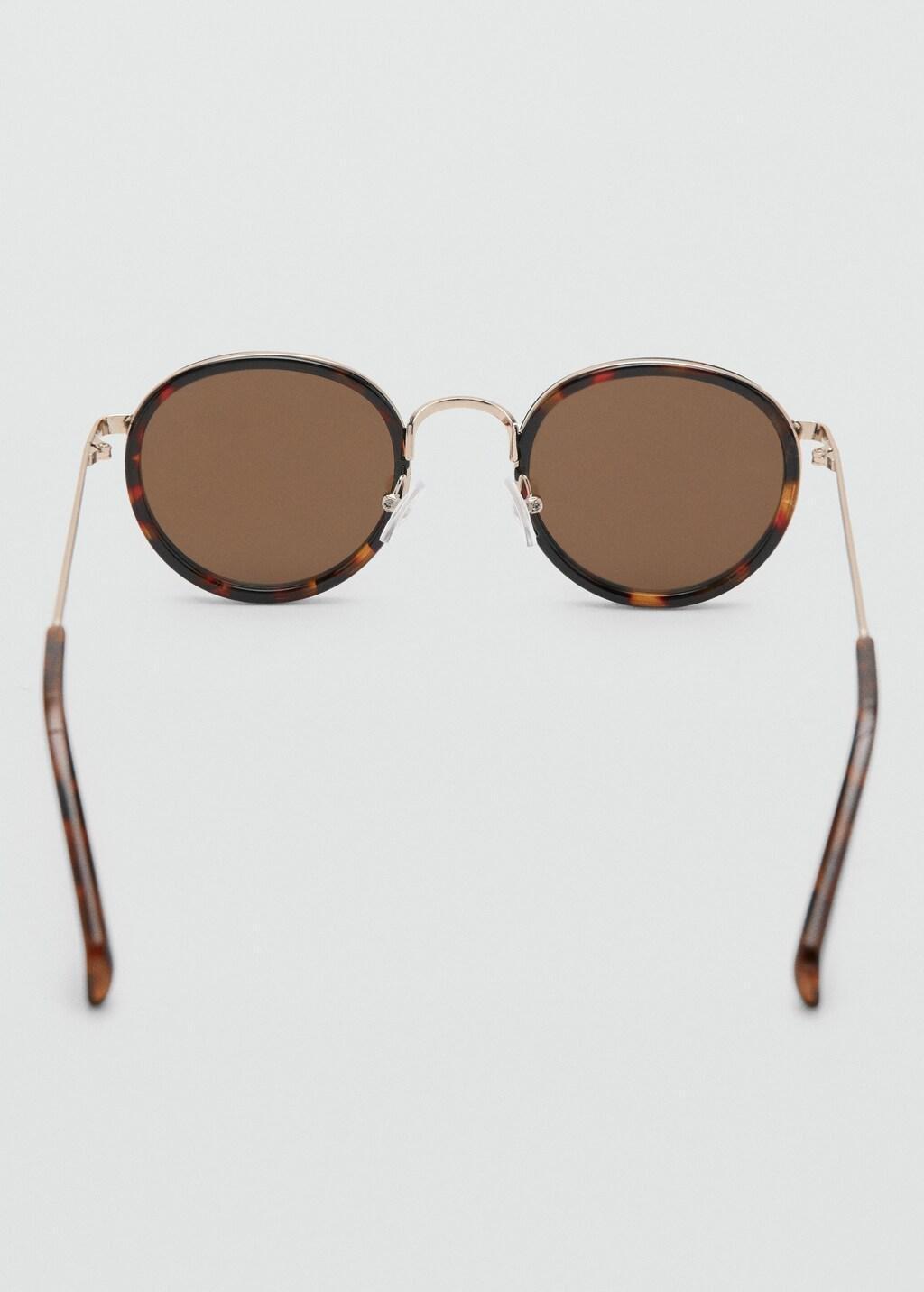 Brown Round Metal-Frame Sunglasses, 0201_32, large image number 1